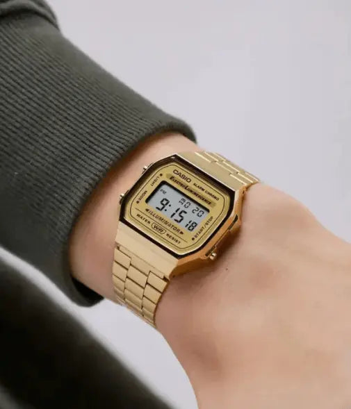 Casio Vintage Digital Gold Unisex Watch a19b9c-2