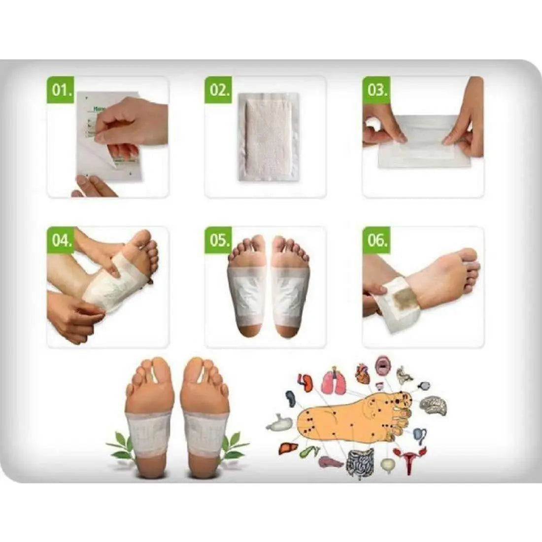 Detox Patches (Set of 10) a19b9c-2