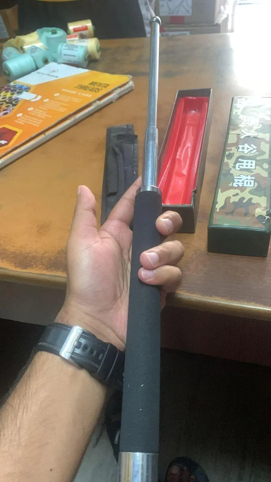 Self Defence Tactical Rod (Heavy Metal and Extendable) a19b9c-2