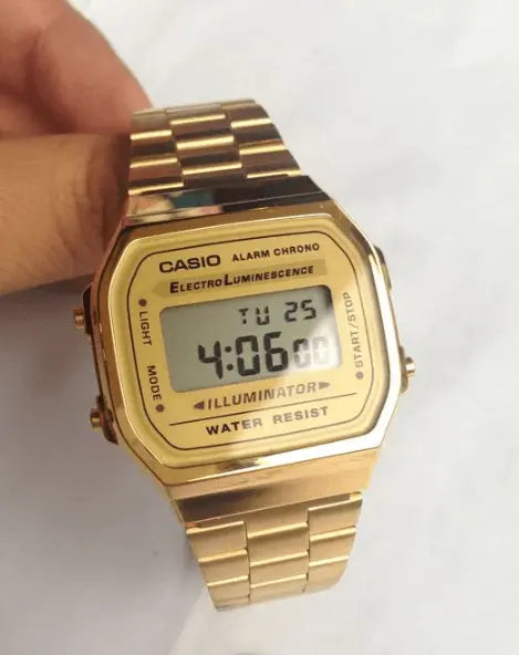 Casio Vintage Digital Gold Unisex Watch a19b9c-2