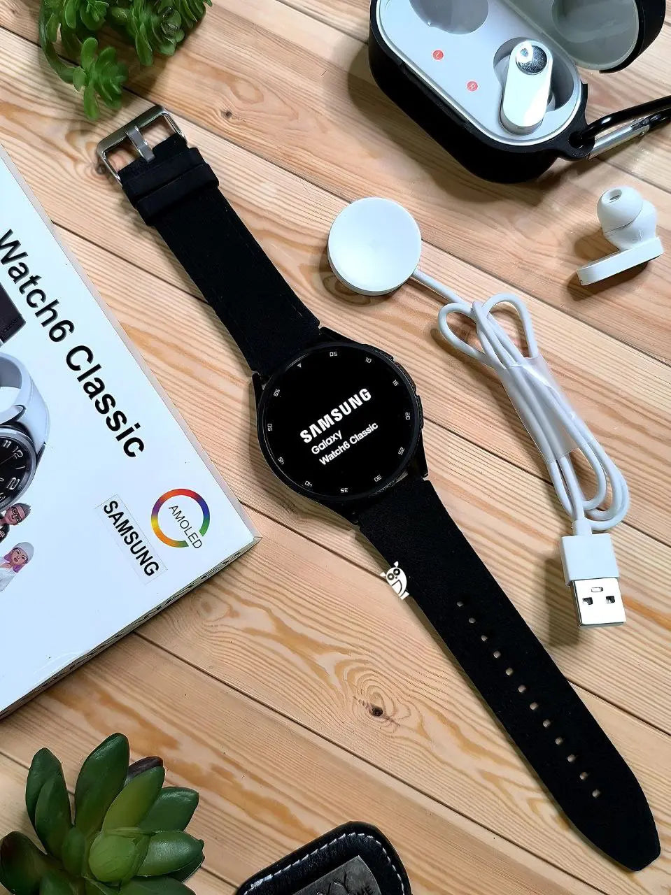 Stylish Samsung Galaxy Watch 6 Classic Smartwatch Unisex 1 - Youth Upgrade Shop