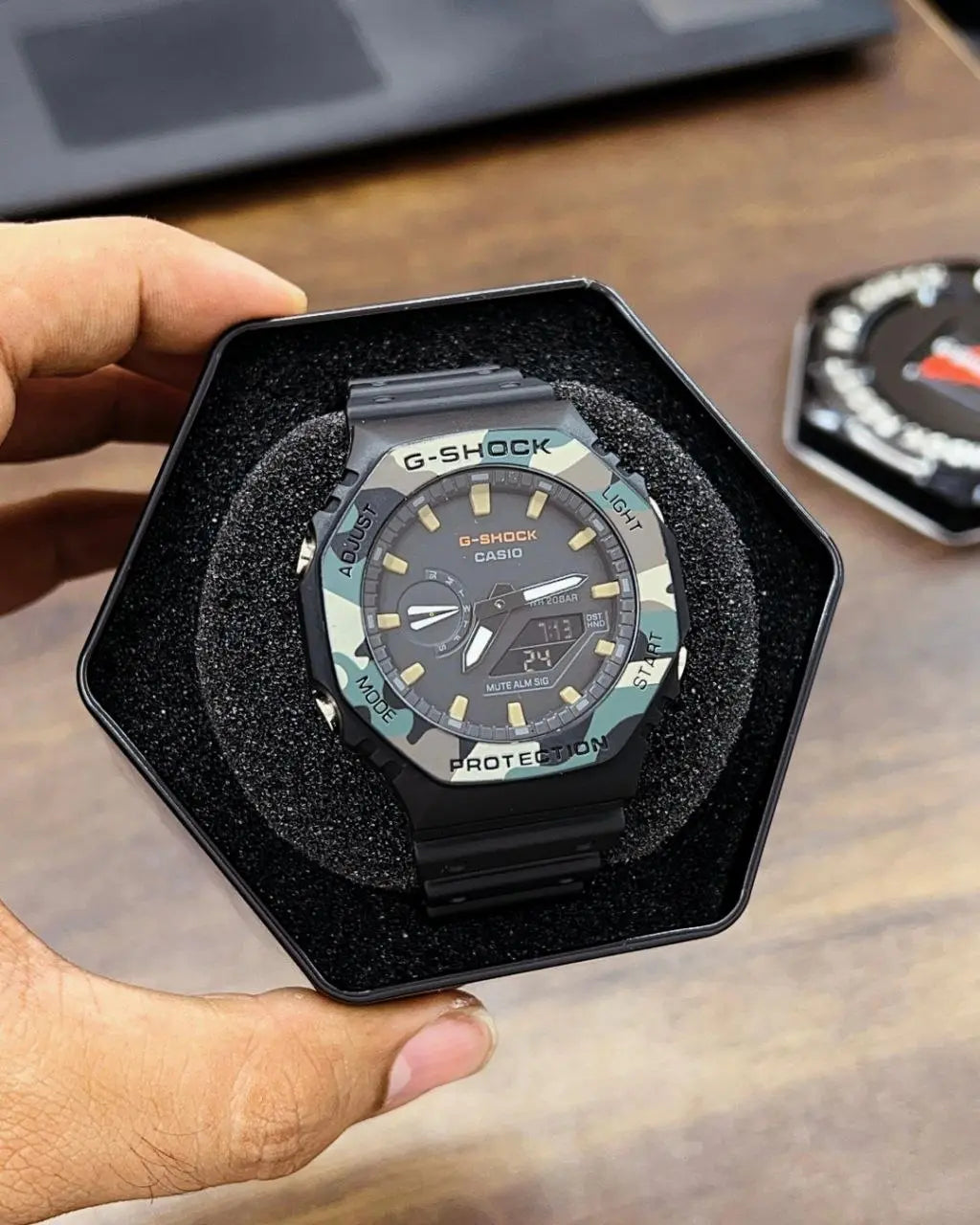 G-Shock GA-2100 Military Edition Analog Watch - Youth Upgrade Shop