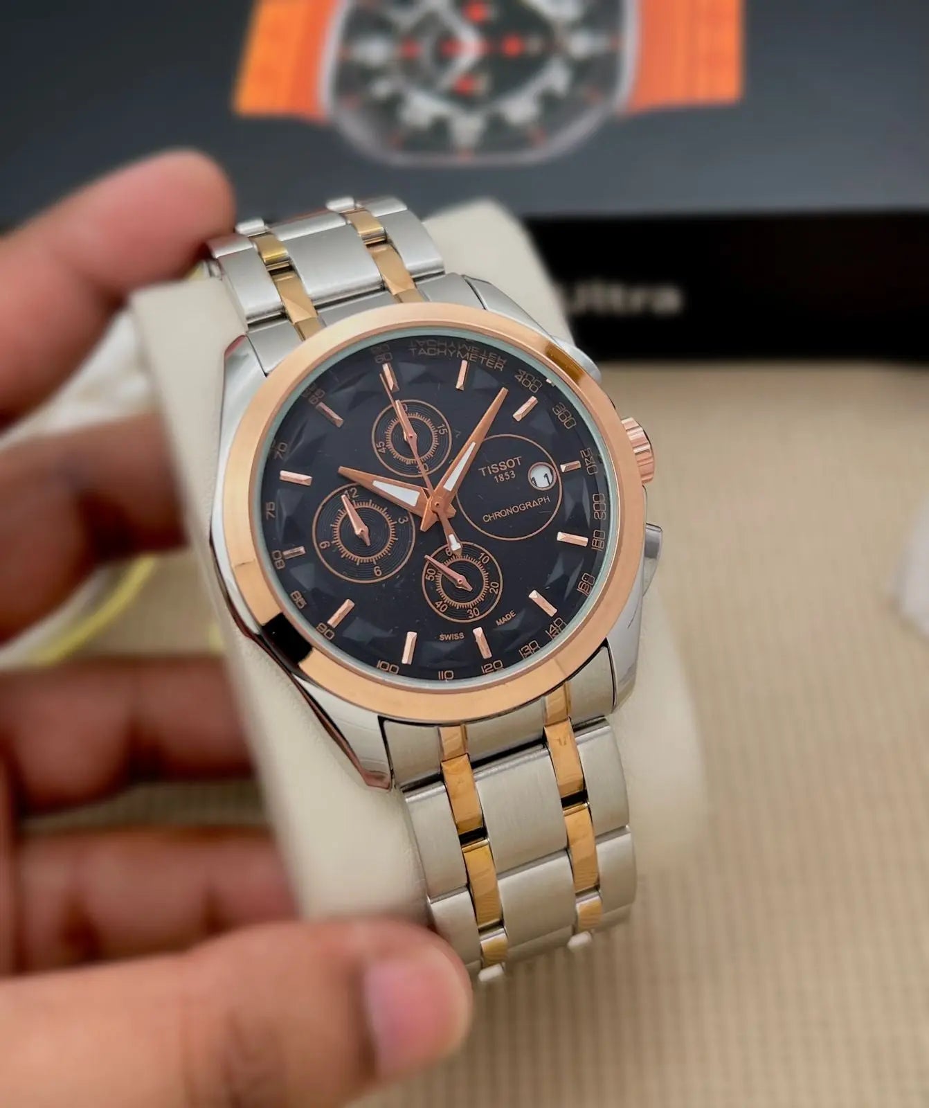 Tissot Gentleman Powermatic 80 Silicium Multi Dial Men Billioniare