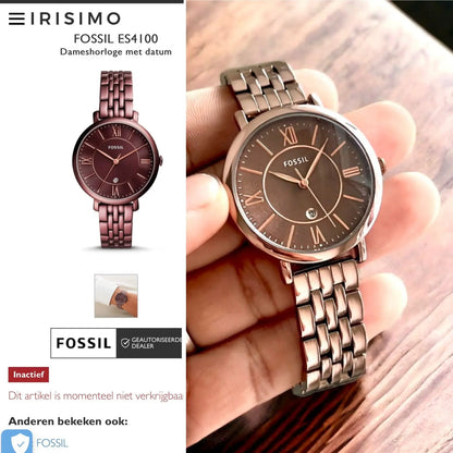 FOSSIL DIAL TYPE ANALOG FOR WOMEN Billioniare
