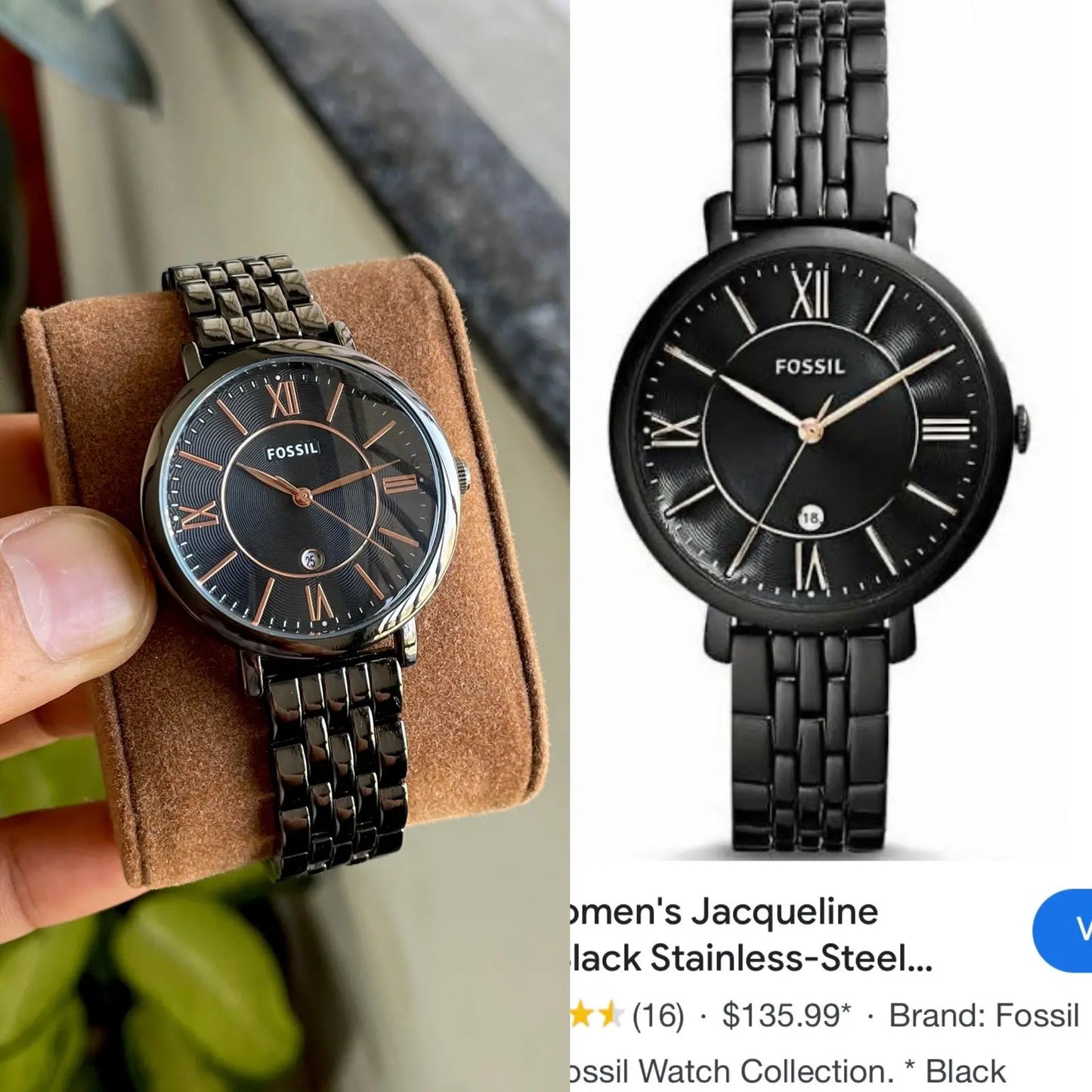 FOSSIL DIAL TYPE ANALOG FOR WOMEN Billioniare