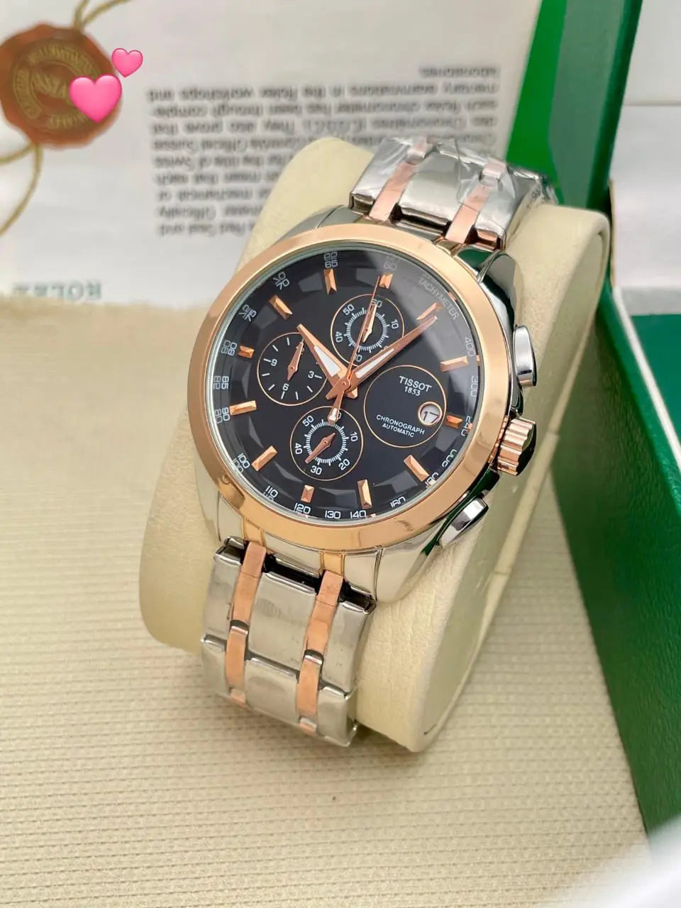 Tissot Gentleman Powermatic 80 Silicium Multi Dial Men Billioniare