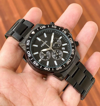 Fossil 45 mm Bronson features Chronography Analog For Men Youth Upgrade Shop
