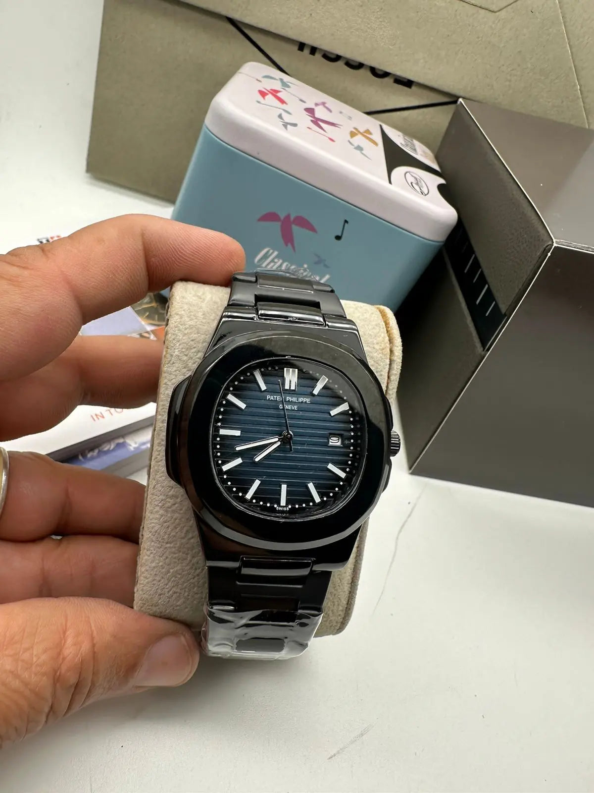 Patek Philippe 5811/1G NAUTILUS Analog Watch For Men Billioniare