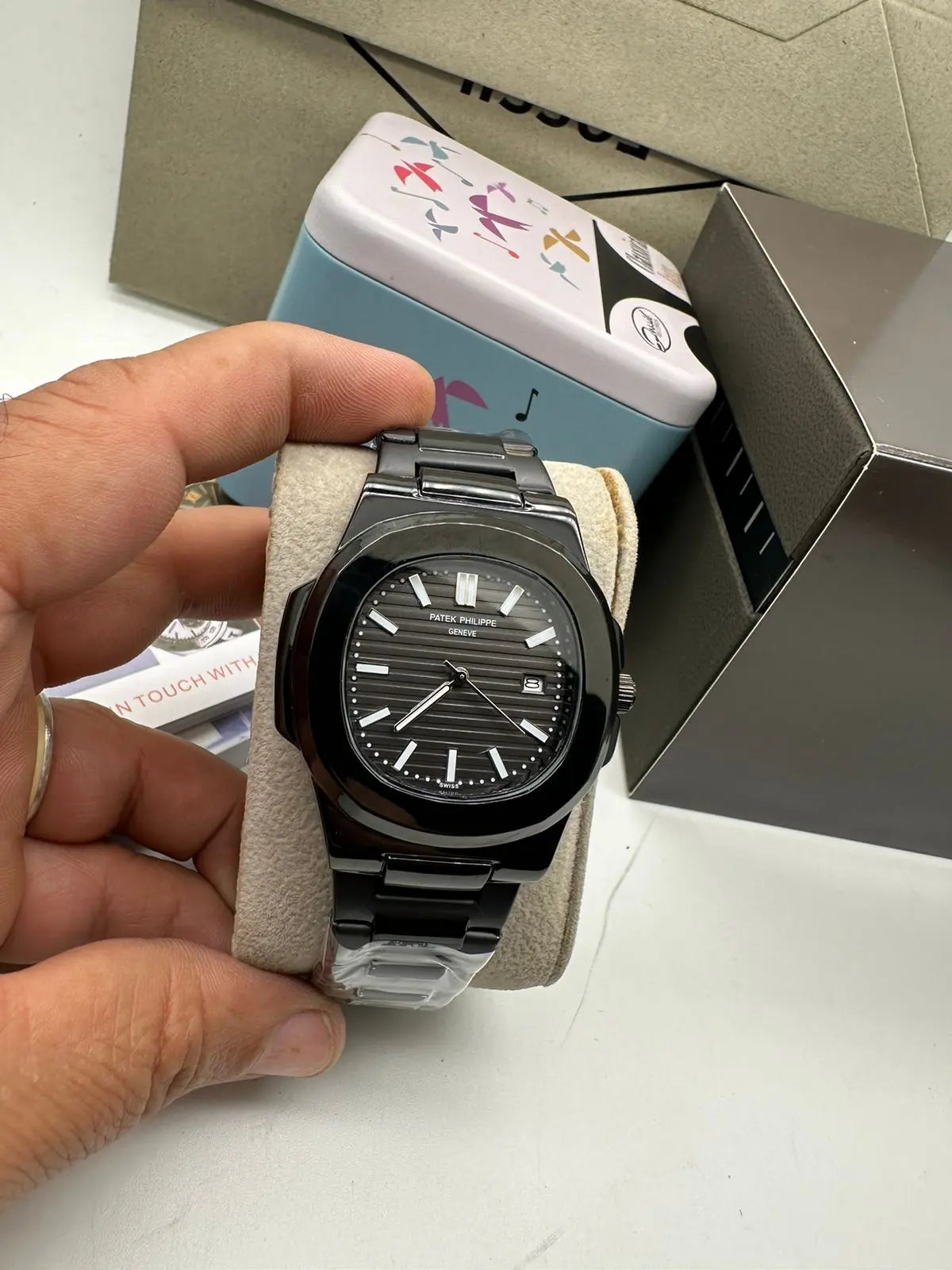 Patek Philippe 5811/1G NAUTILUS Analog Watch For Men Billioniare