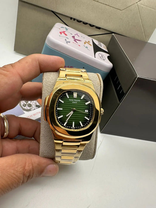 Patek Philippe 5811/1G NAUTILUS Analog Watch For Men Billioniare