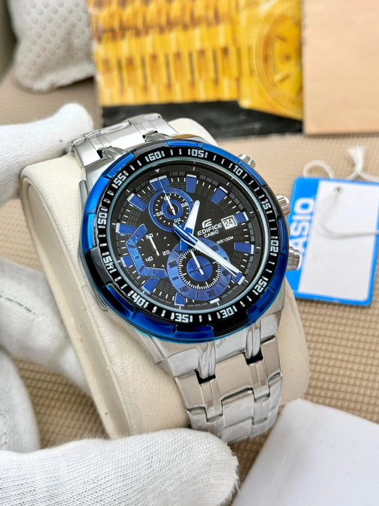 Casio Edifice Blue EFR - 539 Analog For Men Billioniare
