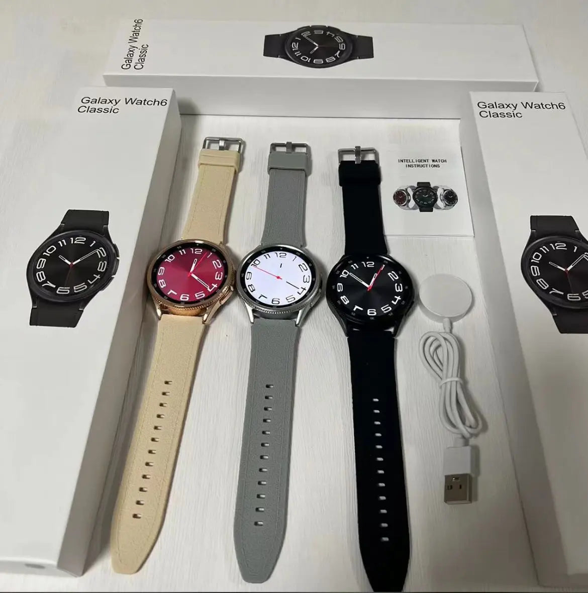 Stylish Samsung Galaxy Watch 6 Classic Smartwatch Unisex 1 Billioniare