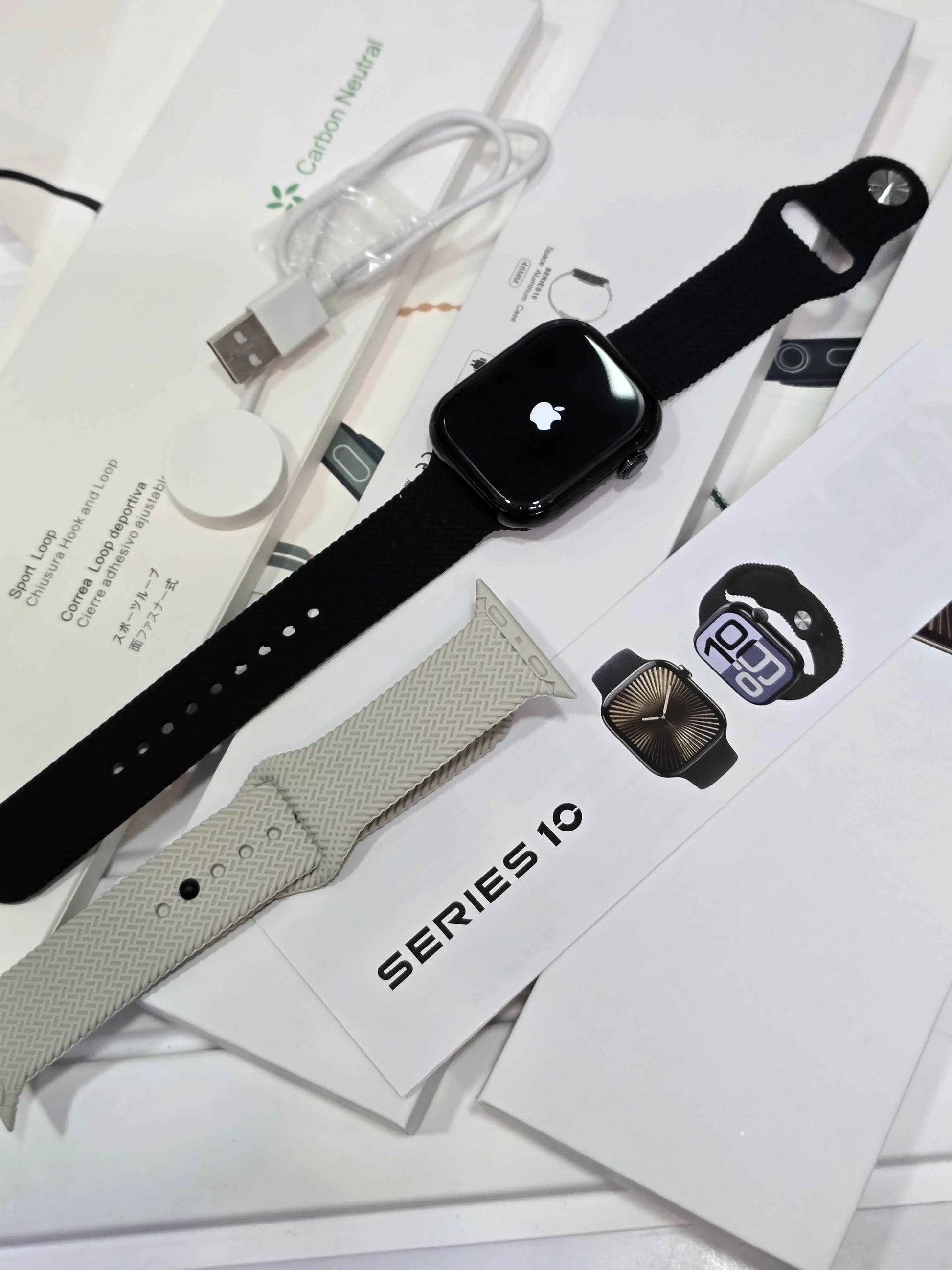 Latest Apple Series 10 With Apple logo at on/off (Calling / Amold Display / GPS) Youth Upgrade Shop