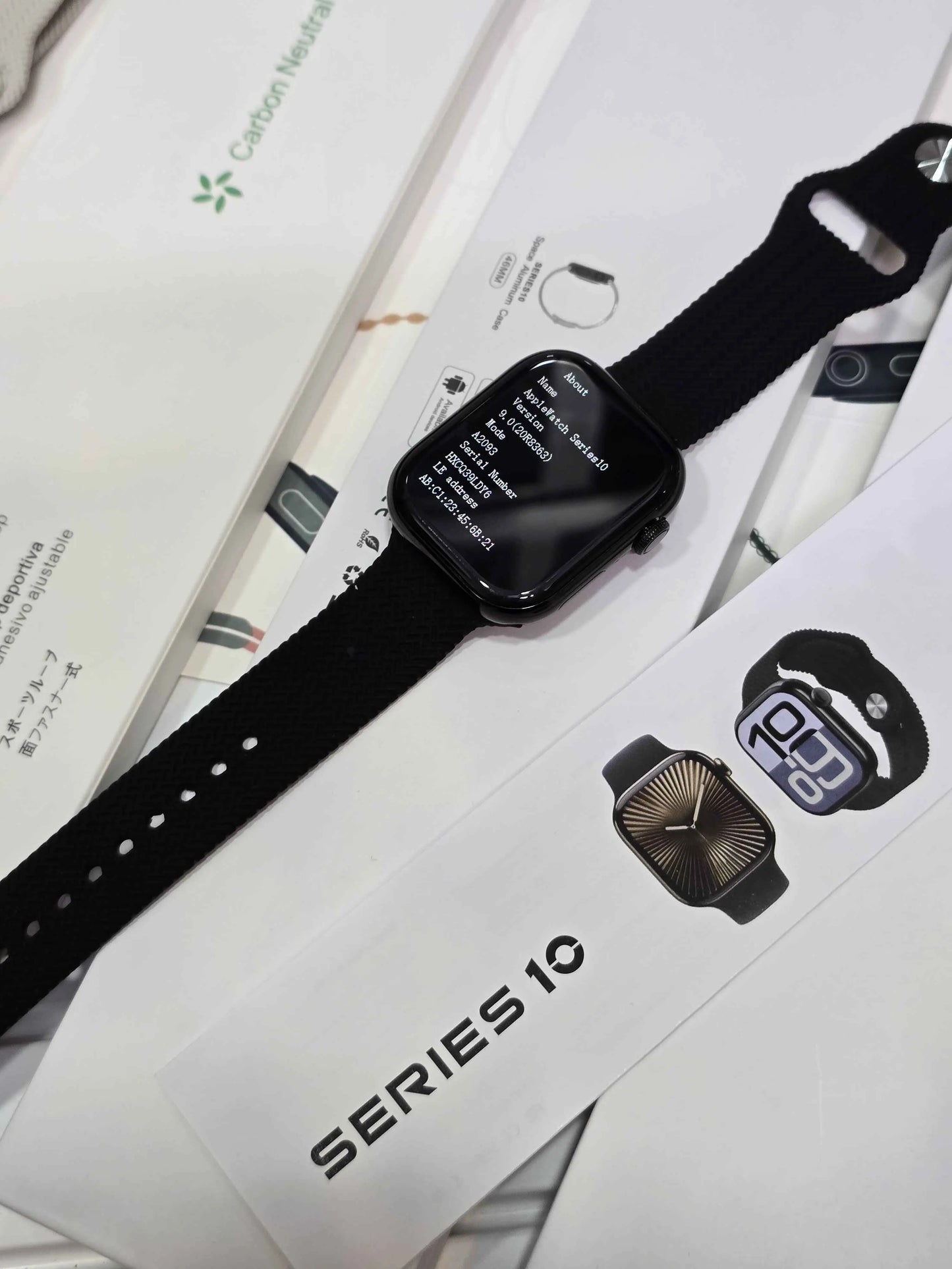 Latest Apple Series 10 With Apple logo at on/off (Calling / Amold Display / GPS) Youth Upgrade Shop