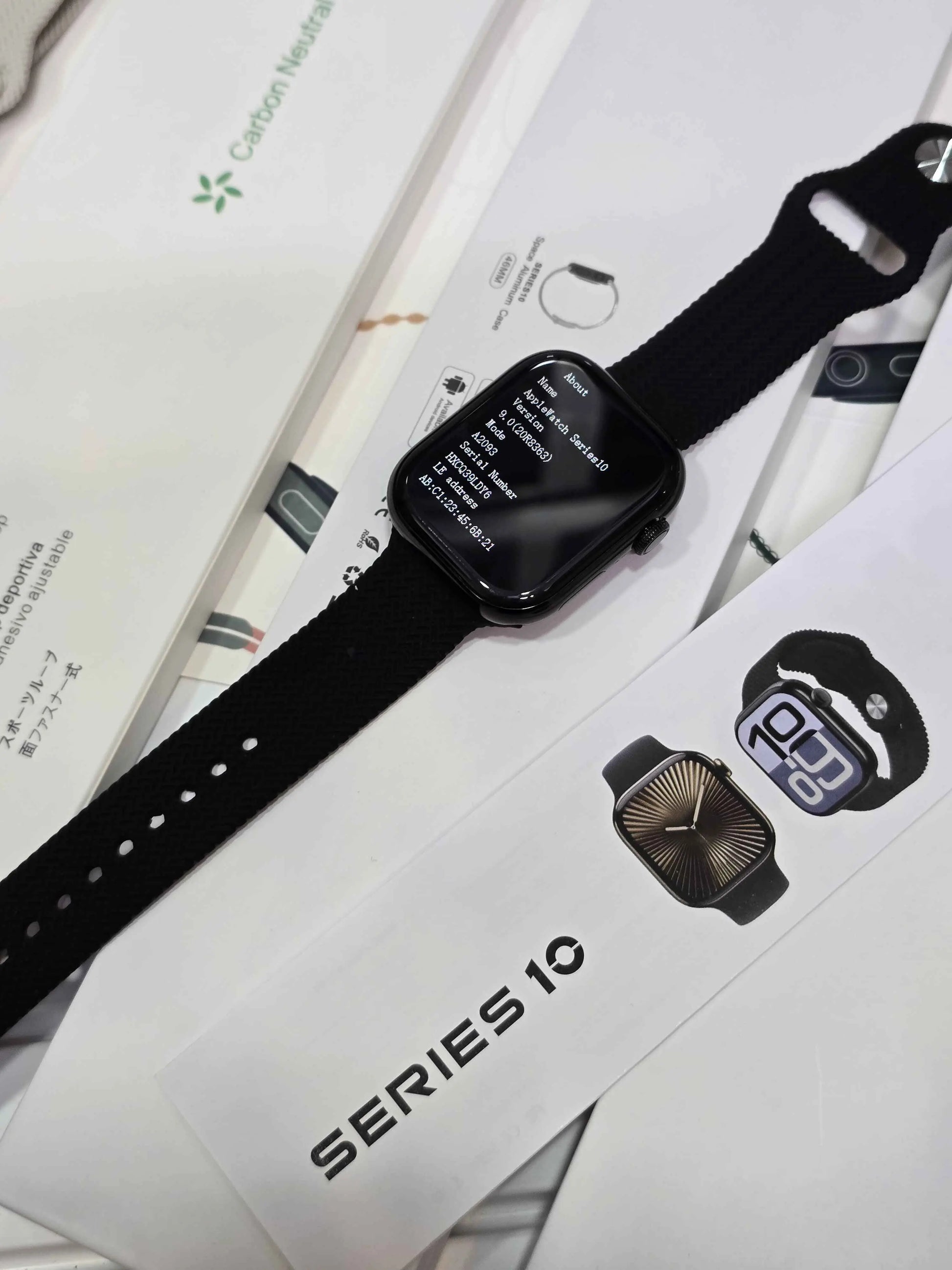 Latest Apple Series 10 With Apple logo at on/off (Calling / Amold Display / GPS) Youth Upgrade Shop