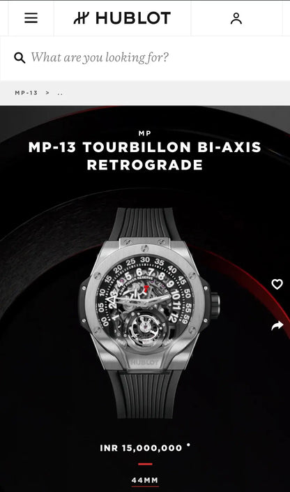 Hublot MP-13 Tourbillon For Men - Youth Upgrade Shop