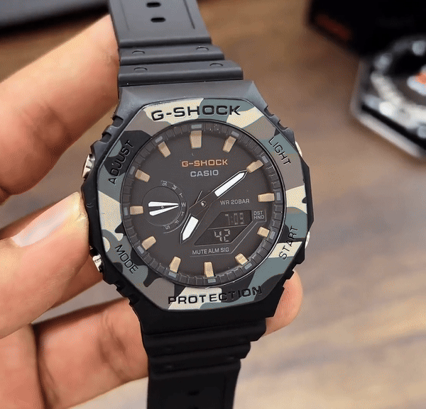 G-Shock GA-2100 Military Edition Analog Watch - Youth Upgrade Shop