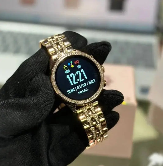 Luxurious Fossil Gen 9 pro Smartwatch with Calling and Amoled display Dubai Edition - Youth Upgrade Shop