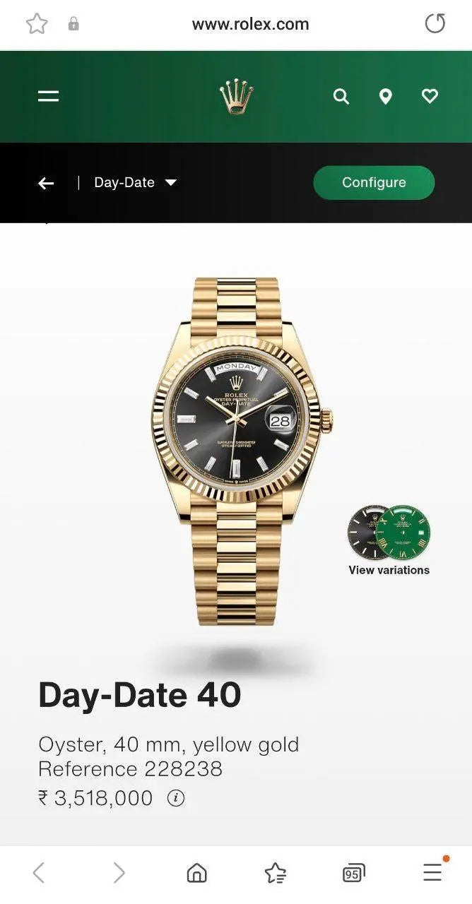 Elite design luxurious finish Rolex Analog Watch for Men - Youth Upgrade Shop
